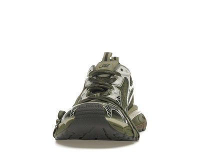 Balenciaga 3XL Dark Green Light Beige