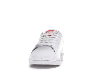 adidas Superstan White Scarlet