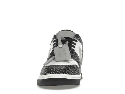 OFF-WHITE Out Of Office OOO Low Tops Black Grey with Dots