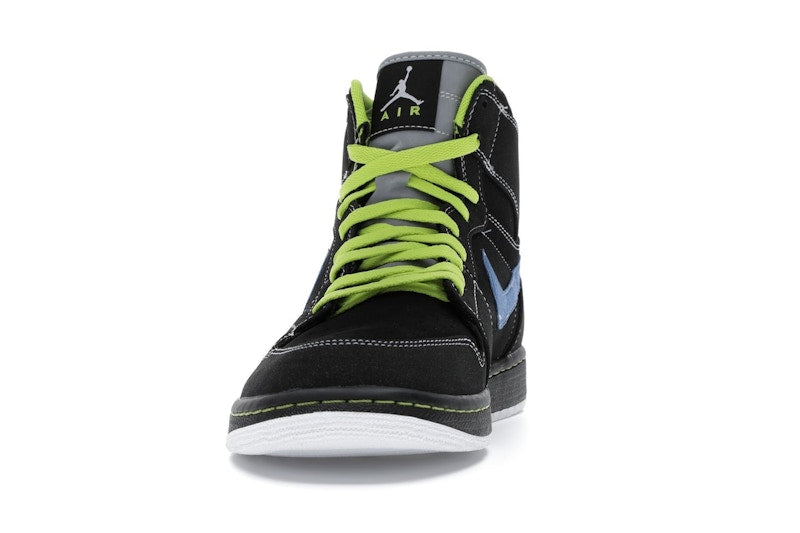 Jordan 1 Retro High Black Cyber Blue Sapphire