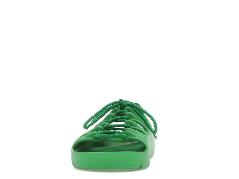 Bottega Veneta Jelly Lace Up Sandal Green (Women's)