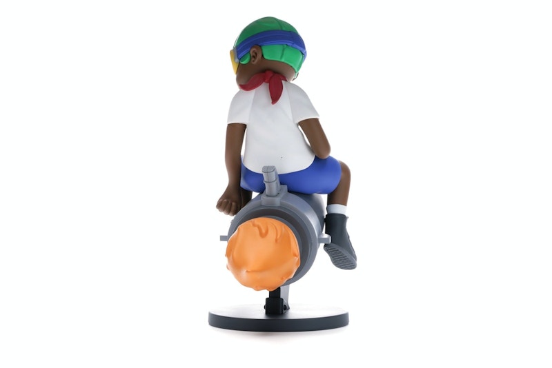 Hebru Brantley x Billionaire Boys Club x Bait Beyond The Beyond Fly Boy Figure 9 Inches White/Multi