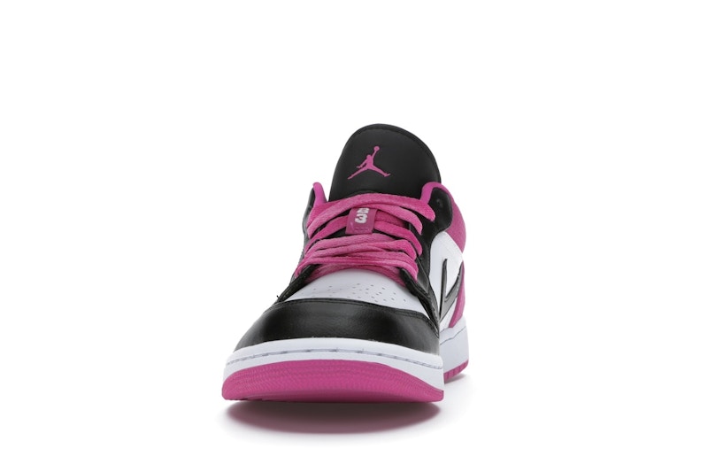 Jordan 1 Low Black Active Fuchsia