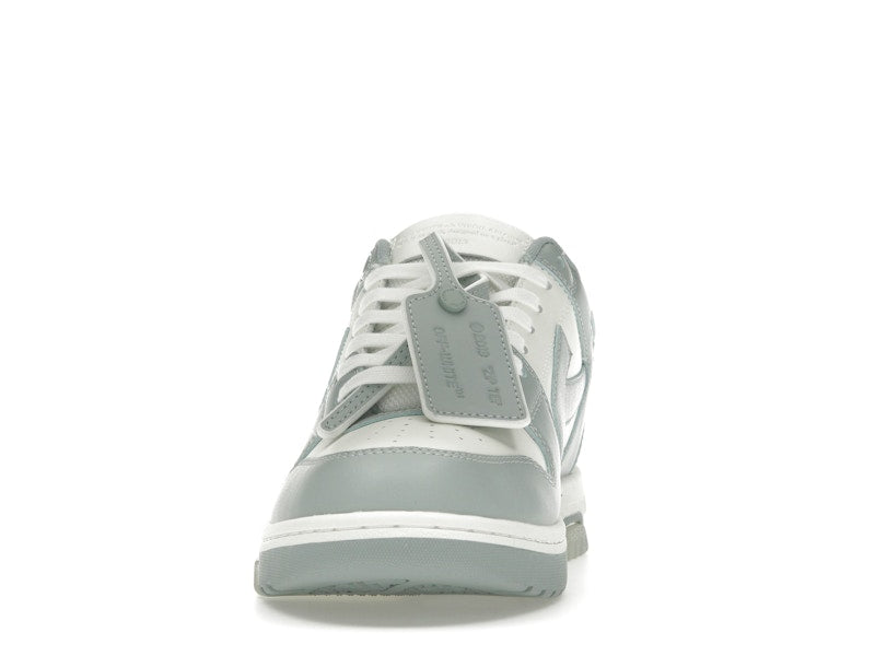 OFF-WHITE Out Of Office OOO Low Tops White Grey
