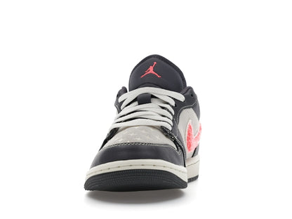 Jordan 1 Low Light Graphite Hot Punch (Women's)