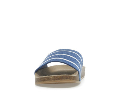 adidas Adilette Slides Royal Blue Core White Gum
