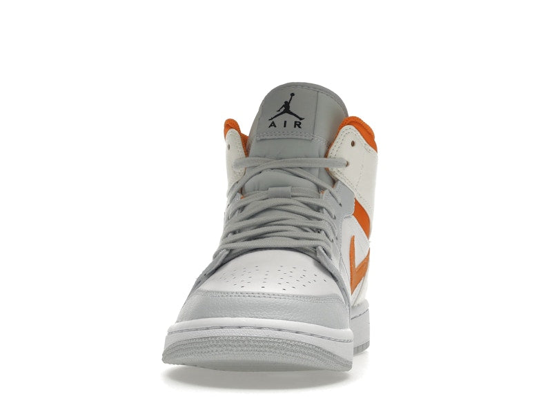 Jordan 1 Mid Starfish Pure Platinum