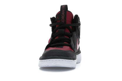 Jordan 1 High React Black Noble Red