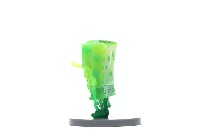 Jason Freeny x Nickelodeon Spongebob Hidden Dissectibles Spongebob Chase Figure Green