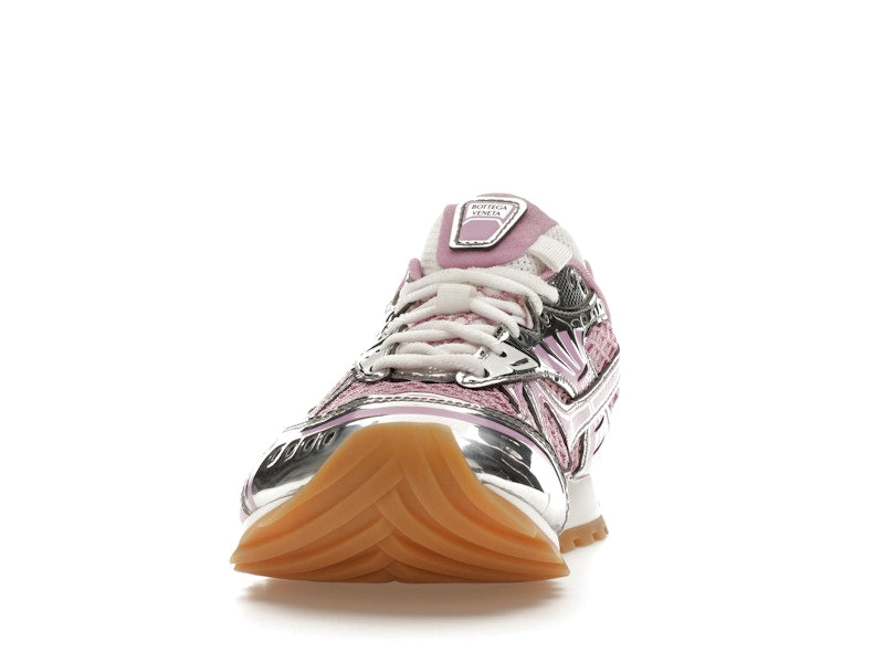 Bottega Veneta Orbit Gloss Silver (Women's)