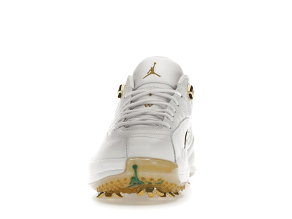 Jordan 12 Golf Metallic Gold