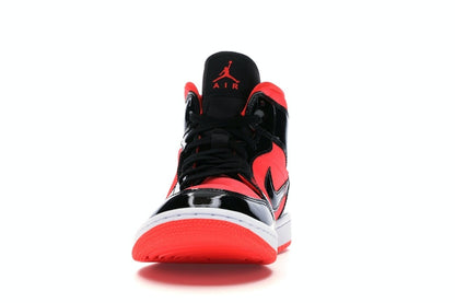 Jordan 1 Mid Hot Punch Black (Women's)