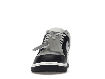 OFF-WHITE Out Of Office OOO Low Tops Light Grey Black