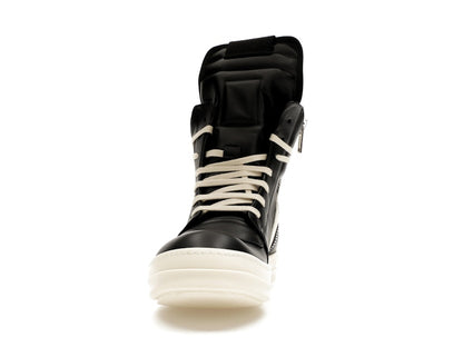 Rick Owens Luxor Geobasket Black Milk