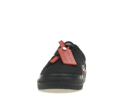 OFF-WHITE Vulcanized Low Canvas Black White