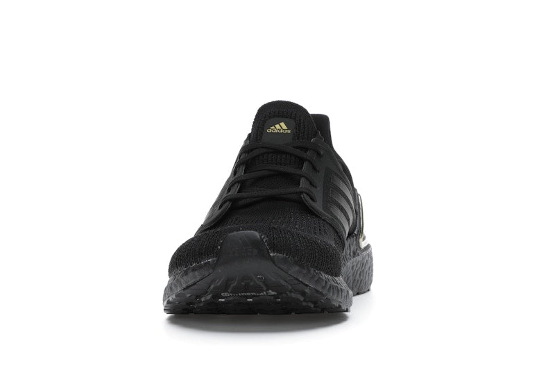 adidas Ultra Boost 20 Core Black Gold Metallic