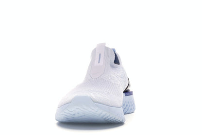 Nike Epic React Moc Flyknit White Hydrogen Blue