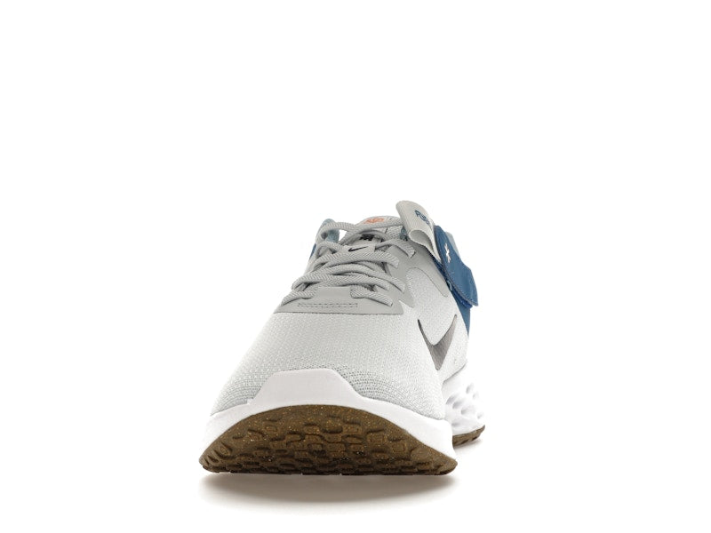 Nike Revolution 6 FlyEase Next Nature Pure Platinum Dark Marina Blue