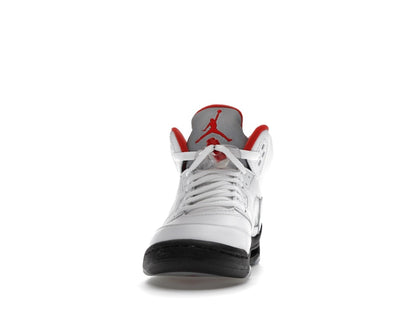 Jordan 5 Retro Fire Red Silver Tongue (2020) (GS)