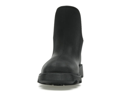 Burberry Marsh Round-Toe Ankle Boots Black