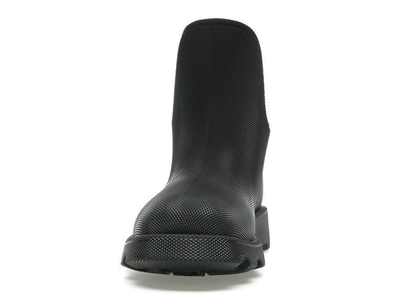 Burberry Marsh Round-Toe Ankle Boots Black