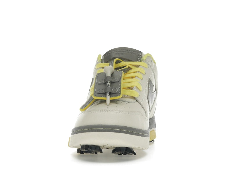OFF-WHITE Out Of Office OOO Low Tops Golf Paris Hilinski Gray Yellow