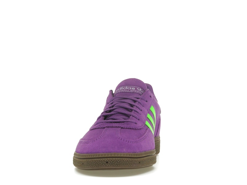 adidas Handball Spezial Elastic Active Purple Solar Green (Women's)