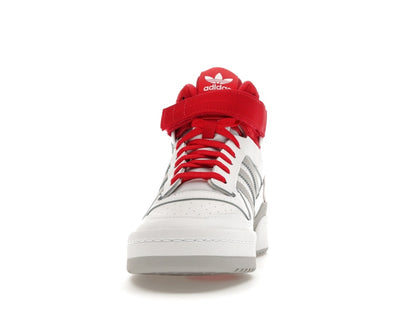 adidas Forum Mid White Red Grey