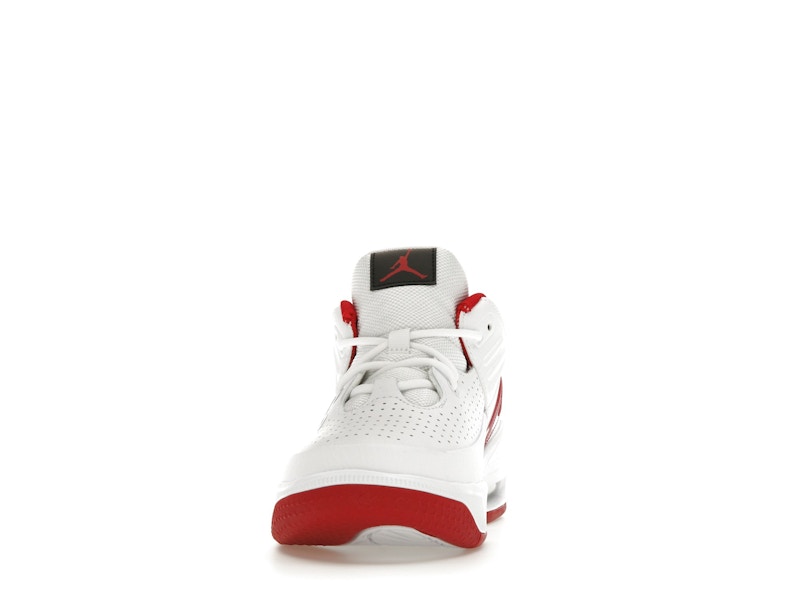 Jordan Max Aura 5 White Black Gym Red (GS)