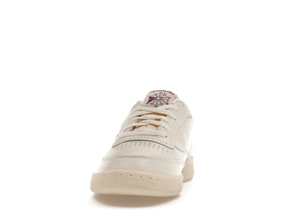 Reebok Club C 85 Chalk Alabaster Maroon