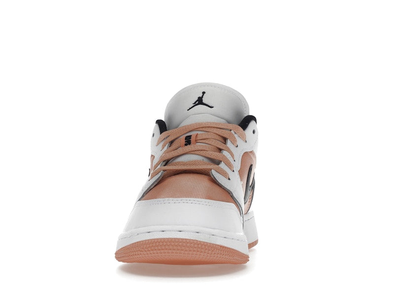 Jordan 1 Low White Light Madder Root (GS)