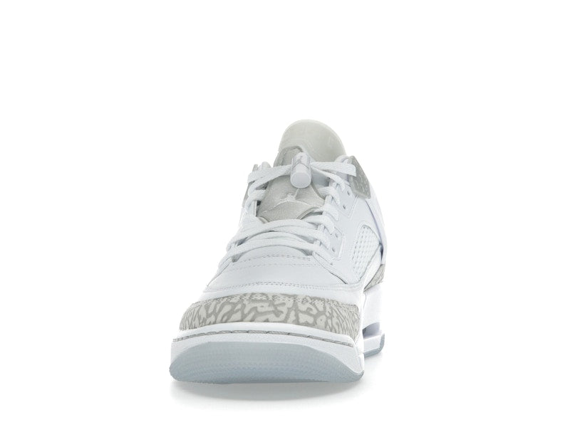 Jordan Spizike Low White Metallic Silver Barely Blue Neutral Grey