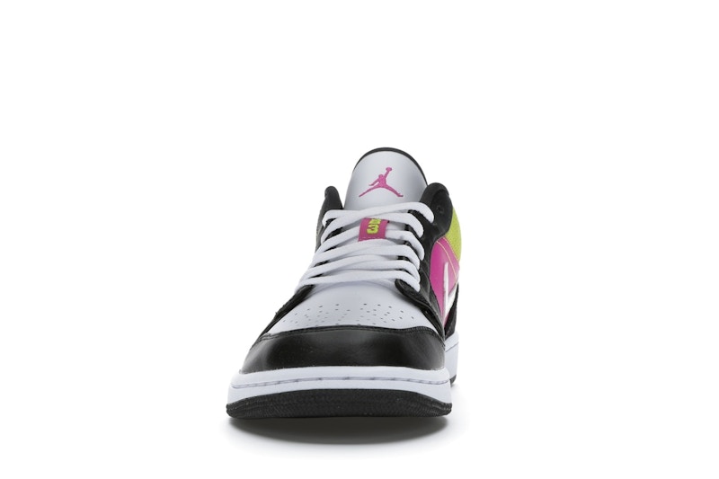 Jordan 1 Low Black Active Fuchsia Cyber
