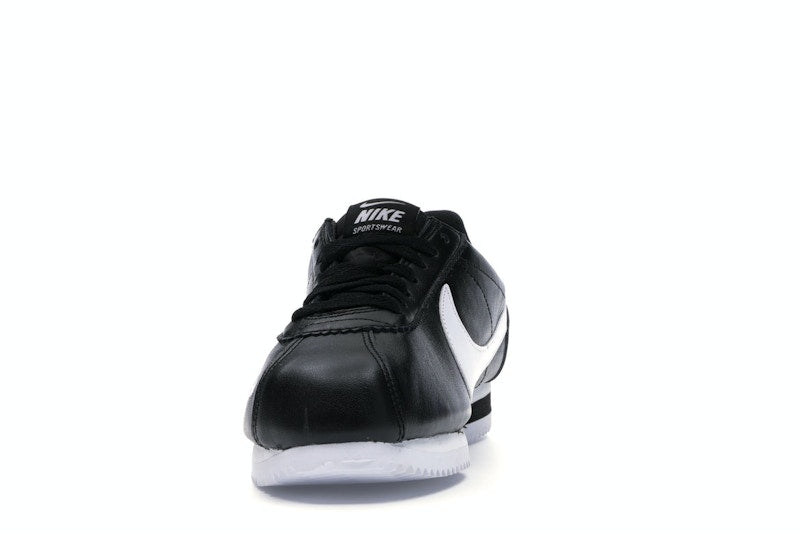 Nike Classic Cortez Mini Swoosh Black White