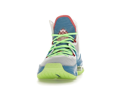 Nike LeBron 19 Dutch Blue Lime Glow (GS)