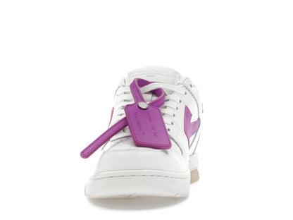 OFF-WHITE Out Of Office OOO Low Tops White Purple (Women's)