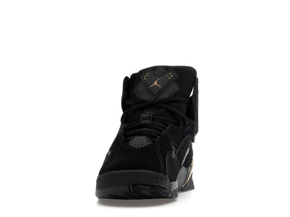 Jordan True Flight Black Metallic Gold White (GS)