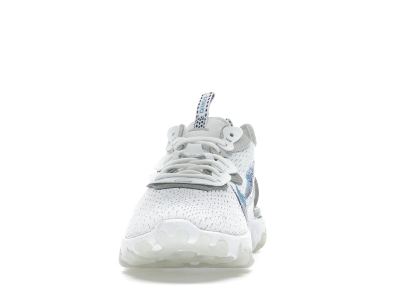 Nike React Vision White Double Blue Swoosh