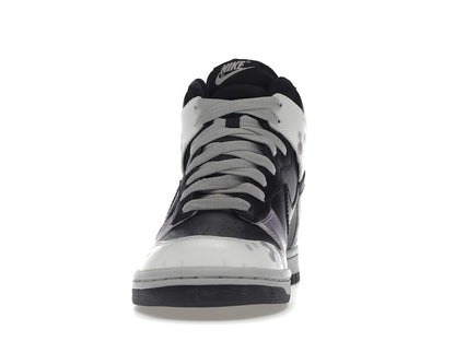 Nike Dunk High Splatter Black White Purple (Women's)