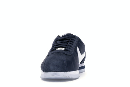 Nike Cortez Basic Nylon Obsidian White-Metallic Silver