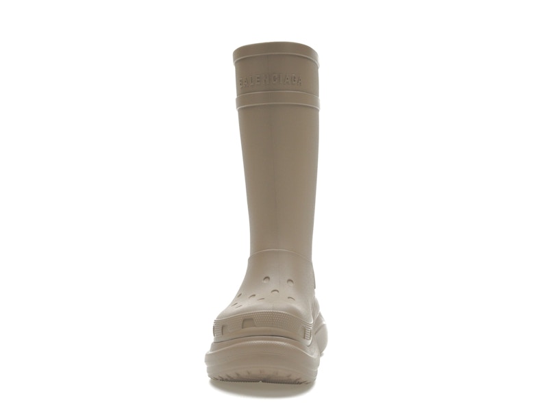 Balenciaga x Crocs Boot Beige Rubber