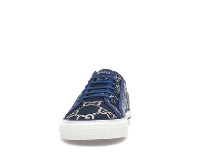 Gucci Tennis 1977 Low GG Monogram Blue