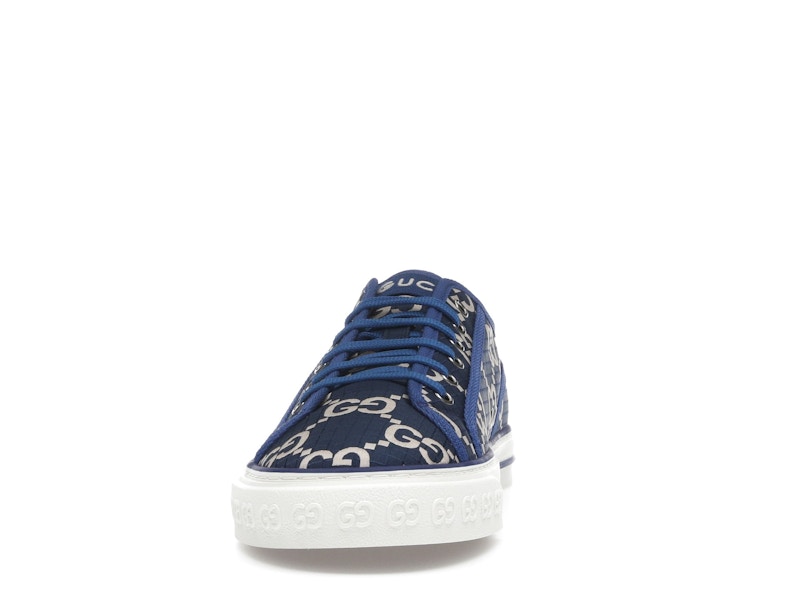 Gucci Tennis 1977 Low GG Monogram Blue
