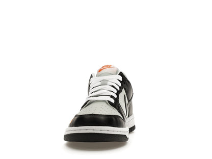 Nike Dunk Low Black Bright Mandarin Mini Swoosh (GS)