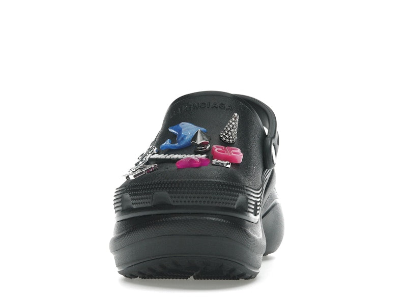 Balenciaga x Crocs Mule Black Multicolor Jibbitz (Women's)