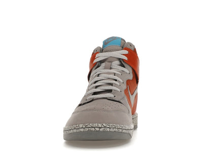 Nike Dunk High Earthquake Dark Orange