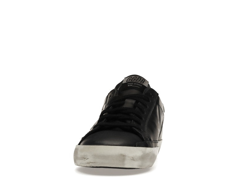 Golden Goose Super-Star Black White Leather