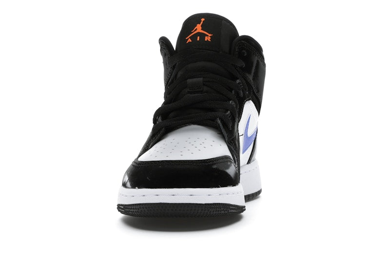 Jordan 1 Mid Black Racer Blue White (GS)