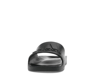 adidas Adilette Aqua Slides Core Black Logo
