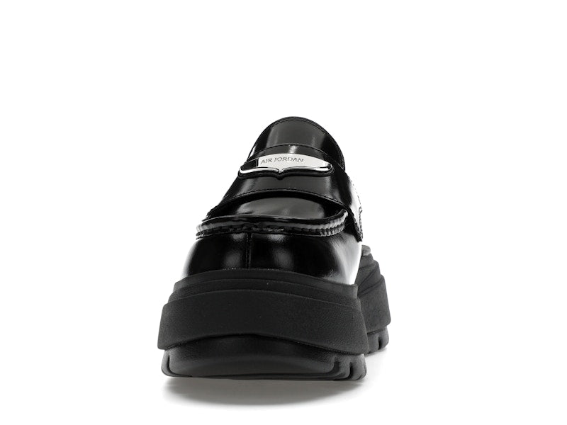 Jordan Mule Black Metallic Silver (Women's)